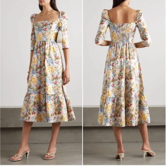 Reformation Dresses & Skirts - Reformation Cyprus Floral Midi Dress Countryside
